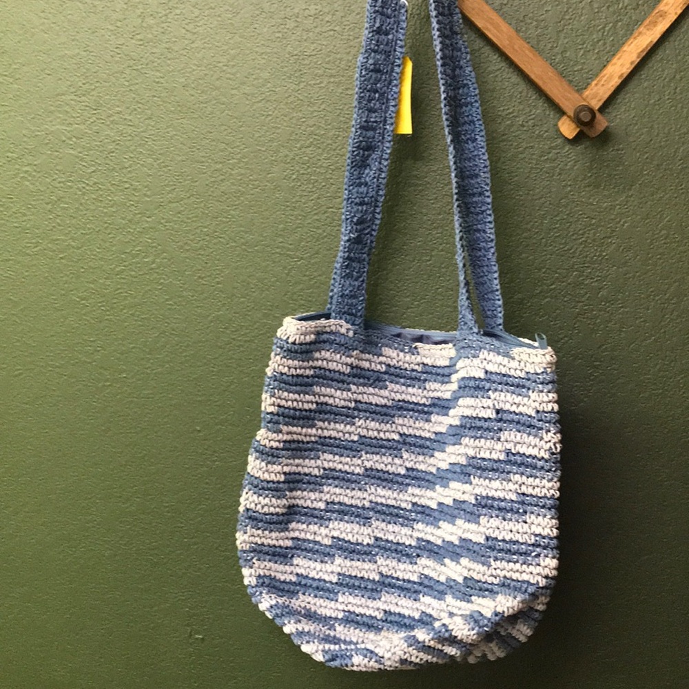 Blue purse
